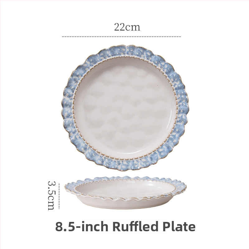 Junpin porcelánový set na kávu s podšálkami, okrúhly tvar, ľahký luxusný štýl, vhodný do mikrovlnky