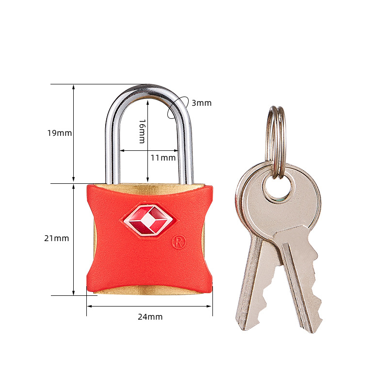 Plum Blossom TSA22003 Паролна брава за багаж – цинкова сплав, за багаж, раница, гардероб и чекмедже, модерен стил