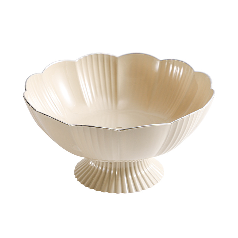 Plastični tanjur za voće s drenaznim dizajnom, Huangge, lansiran 2025.