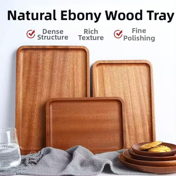 Podnos z masívneho dreva, olejový povrch, jednoduchý vzor, možnosť potlače loga, možnosť prispôsobenia