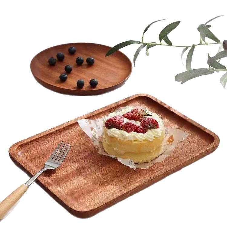 Podnos z masívneho dreva, olejový povrch, jednoduchý vzor, možnosť potlače loga, možnosť prispôsobenia