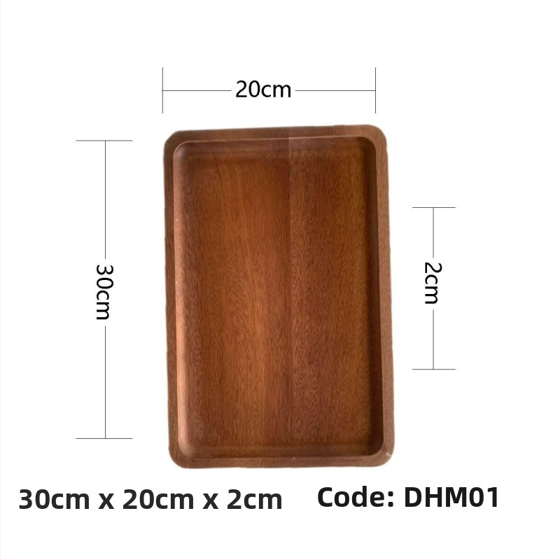 Podnos z masívneho dreva, olejový povrch, jednoduchý vzor, možnosť potlače loga, možnosť prispôsobenia