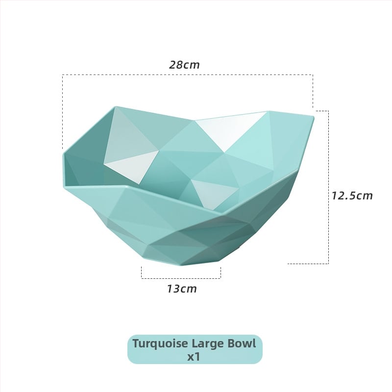Plastični tanjur za voće, brenda Integrated Plastic, lansiran u ljeto 2023., jednostavan stil.