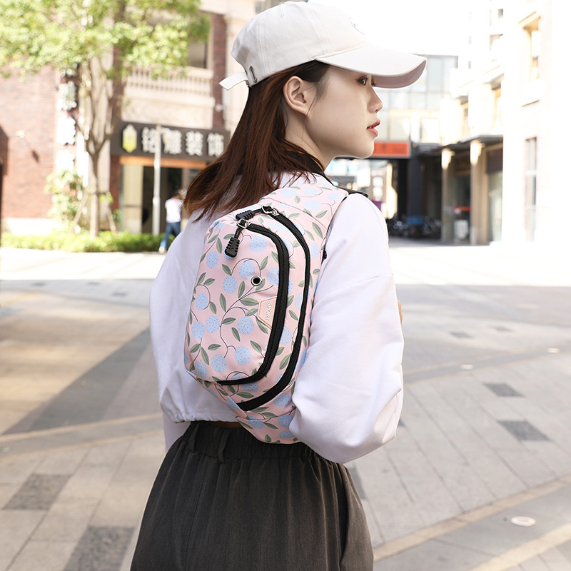 Fuxi sport deréktáska szabadtéri sportokhoz – Oxford anyag, unisex, 2025 tavasz