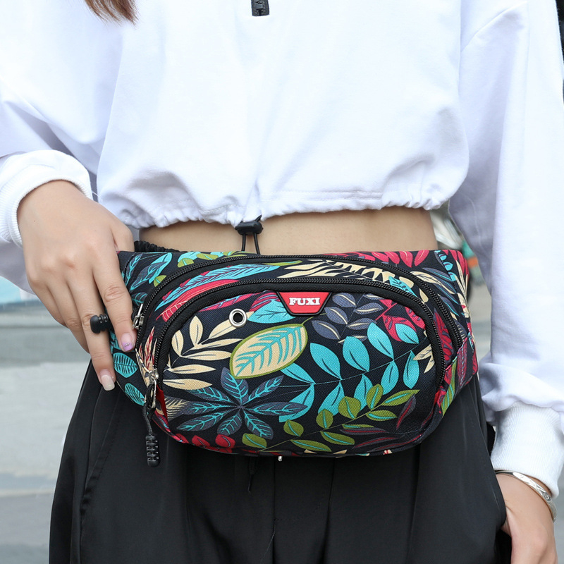 Fuxi sport deréktáska szabadtéri sportokhoz – Oxford anyag, unisex, 2025 tavasz