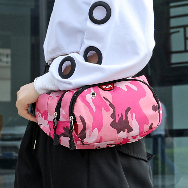 Fuxi sport deréktáska szabadtéri sportokhoz – Oxford anyag, unisex, 2025 tavasz