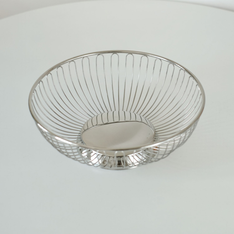 Kôš na ovocie z nerezovej ocele, dutý dizajn, ľahký luxusný štýl, jednoduchý štýl, značka shuyancai