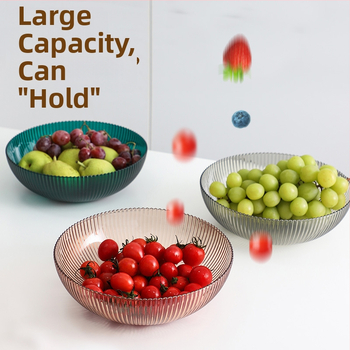 Plastová miska na ovocie Cheng Ran – luxusný retro štýl, vynikajúca kvalita