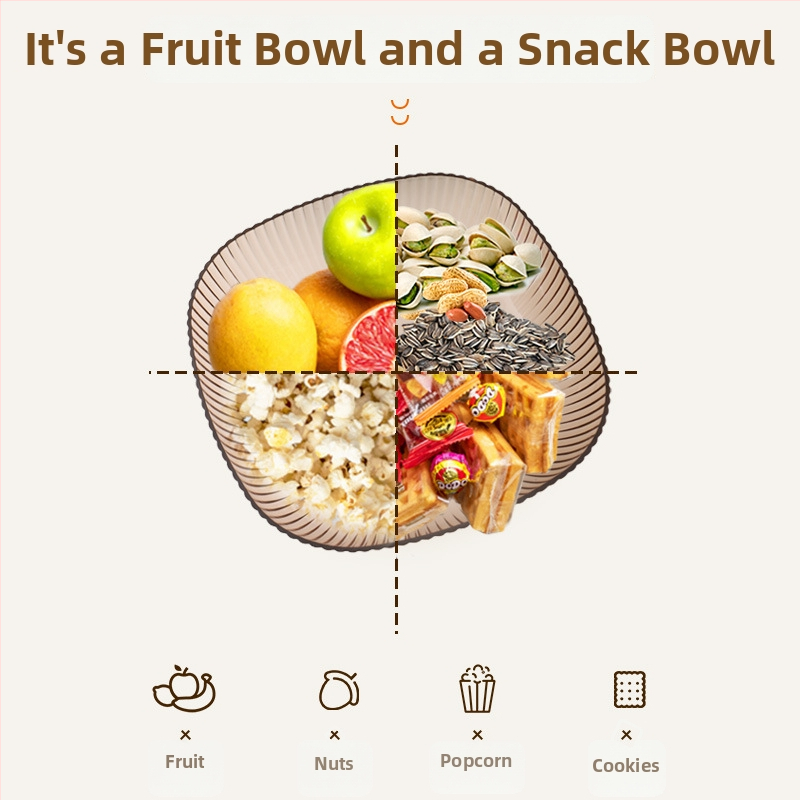 Plastová miska na ovocie Cheng Ran – luxusný retro štýl, vynikajúca kvalita