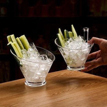 Farfurie de fructe din plastic, stil japonez, margine diagonală, stil simplu