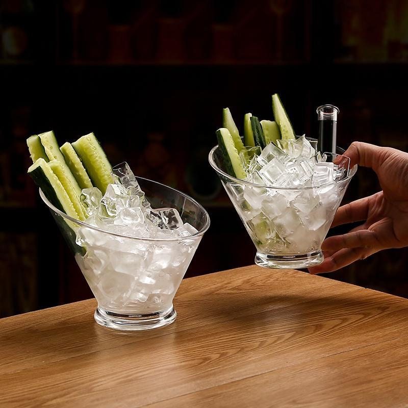 Farfurie de fructe din plastic, stil japonez, margine diagonală, stil simplu