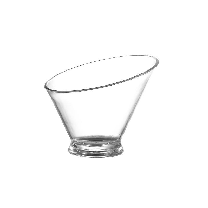 Farfurie de fructe din plastic, stil japonez, margine diagonală, stil simplu