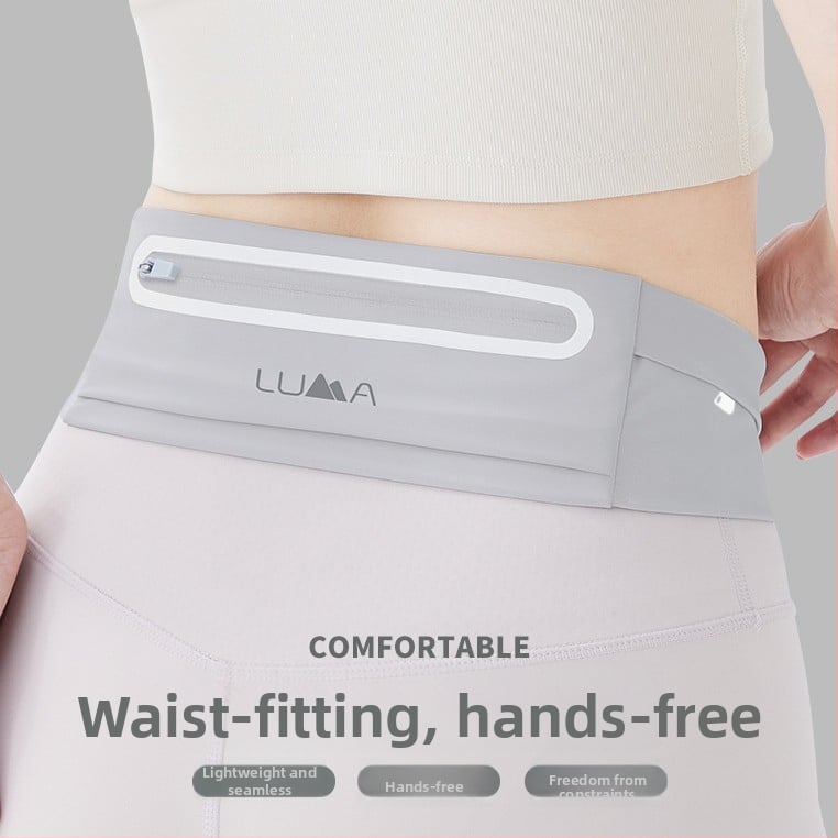 Sport derék táska – Uniszex, Nylon, Vízálló, Ultra könnyű, Kültéri sportokhoz