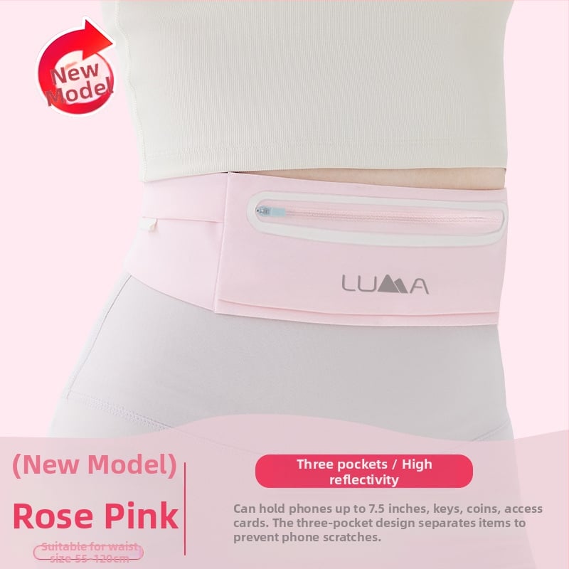 Sport derék táska – Uniszex, Nylon, Vízálló, Ultra könnyű, Kültéri sportokhoz