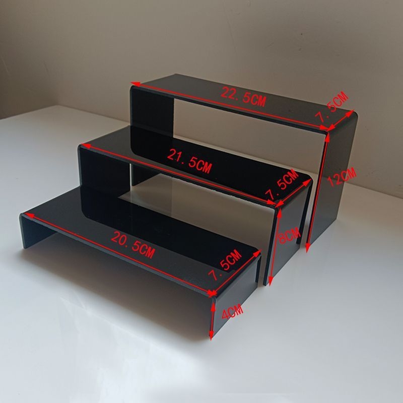 Stand de prezentare pentru desert din plastic – set, stil simplu, brand Unique, pentru cupcakes și sushi, calitate de primă clasă