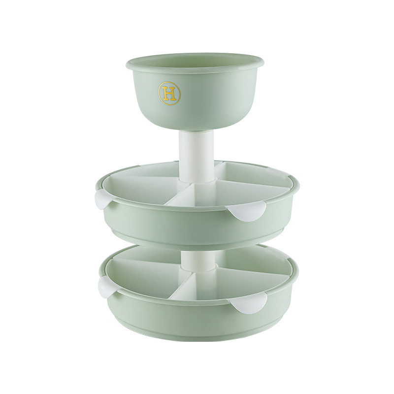 Tava rotativă pentru oale cu coș de scurgere, din plastic, mare, dublă, Guan Zhuojia, Toamna 2020, Clasa I