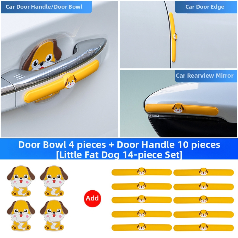 PVC kolīzijas aizsargs durvju bedrēm automašīnai, universāls modelis, pielāgota apstrāde
