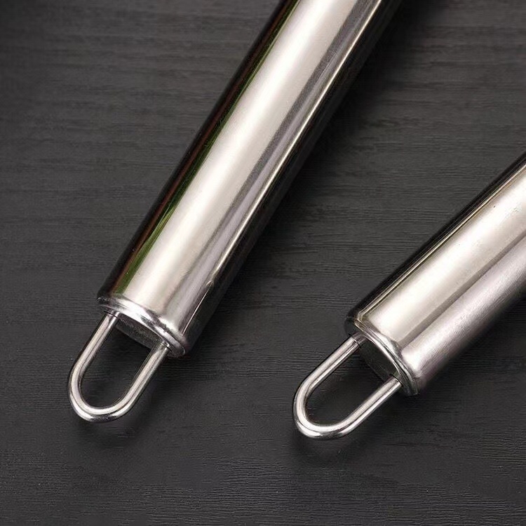 Lingură de bucătărie pentru scurgere - oțel inoxidabil 304 - brand Chuangda - mâner din oțel inoxidabil - funcție de scurgere