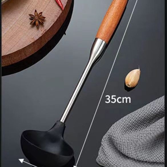 Set silikónových kuchynských špachtiel s nerezovou rukoväťou | potravinársky silikón, nepriľnavé, odolné voči vysokým teplotám, protišmykové