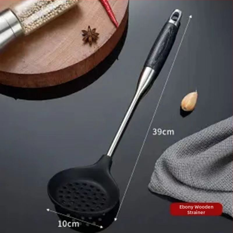 Set silikónových kuchynských špachtiel s nerezovou rukoväťou | potravinársky silikón, nepriľnavé, odolné voči vysokým teplotám, protišmykové