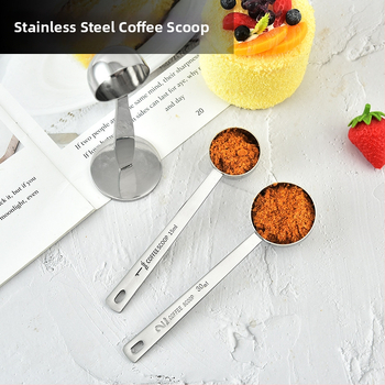 Rozsdamentes acél mérőkanál skálával, 15 ml/30 ml, modern design sütéshez