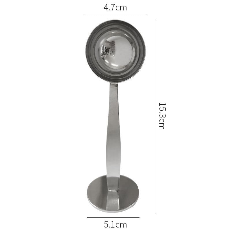 Rozsdamentes acél mérőkanál skálával, 15 ml/30 ml, modern design sütéshez