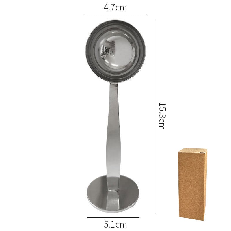 Rozsdamentes acél mérőkanál skálával, 15 ml/30 ml, modern design sütéshez