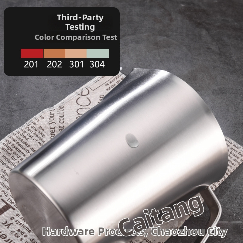 Huisheng 304 nerūdijančio plieno matavimo puodelis su skale – virtuvės kepimui matavimo puodeliai ir šaukštelis