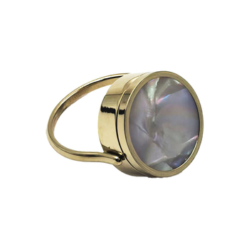 Prsten • 304 nehrđajući čelik • elektroplating • prsten za pohranu • futuristički dizajn • unisex dodatak