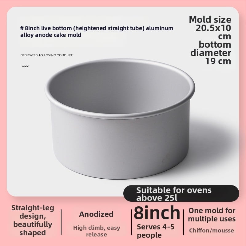 Kružna kalupa za kolače od aluminijske legure, za pečenje, brenda Ten color life