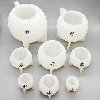 Hao Ran Formă din silicon 3D în formă de piersică – formă neregulată pentru mousse și ciocolată