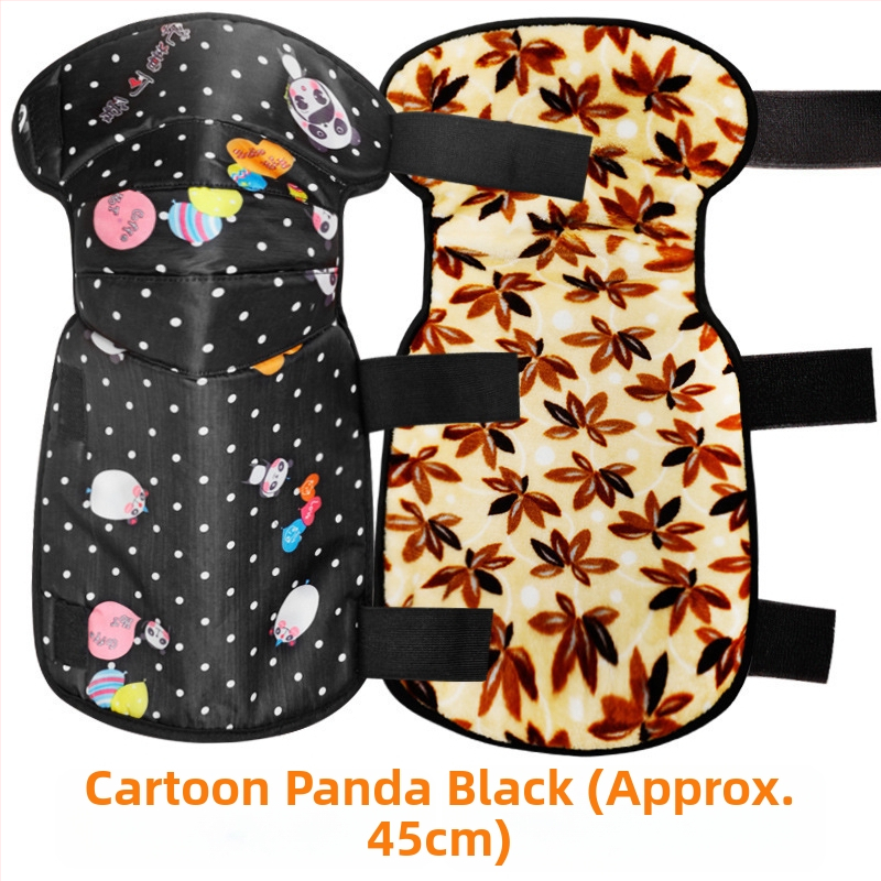 Зимни детски протектори за колене — дебели и ветроустойчиви за каране на велосипед и електрически превозни средства