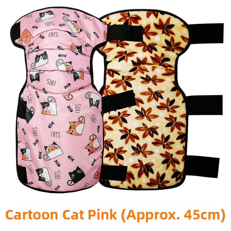 Зимни детски протектори за колене — дебели и ветроустойчиви за каране на велосипед и електрически превозни средства