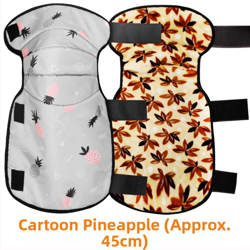 Зимни детски протектори за колене — дебели и ветроустойчиви за каране на велосипед и електрически превозни средства