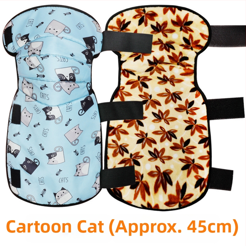 Зимни детски протектори за колене — дебели и ветроустойчиви за каране на велосипед и електрически превозни средства