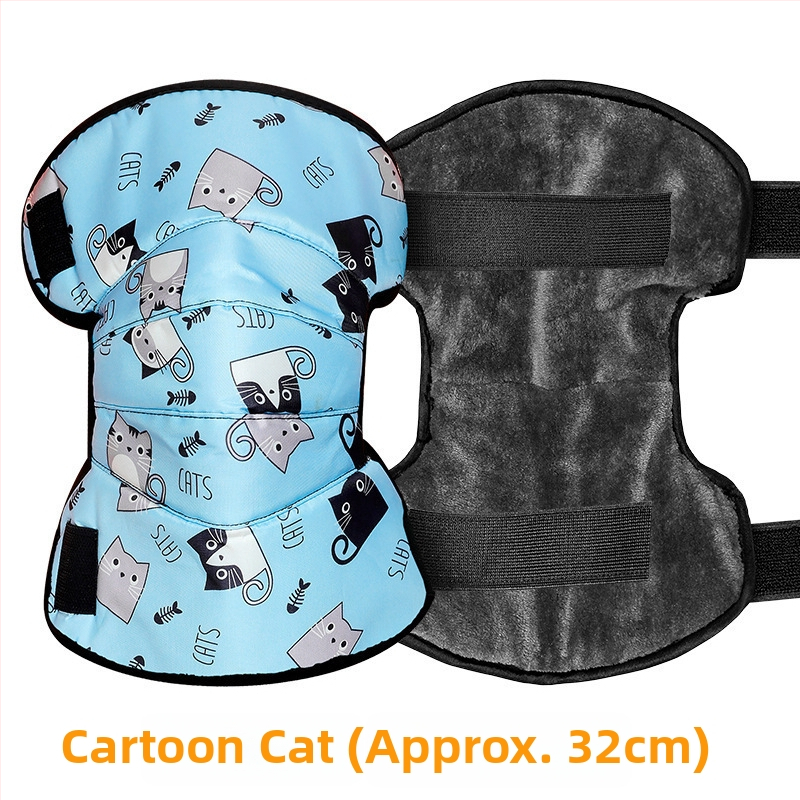 Зимни детски протектори за колене — дебели и ветроустойчиви за каране на велосипед и електрически превозни средства