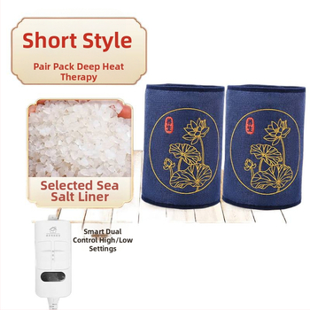 Elektriline soojendav põlvepatja soola kotikesega ja moksibustiooni kuuma kompressi jaoks koduseks füsioteraapias