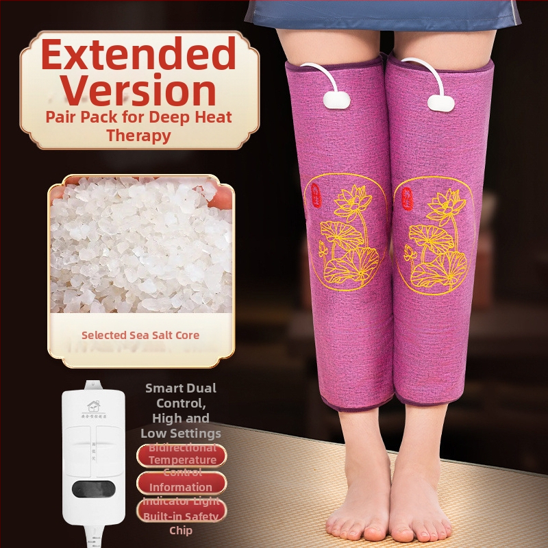 Elektrická vyhrievacia kolenná podložka so soľnou vreckou a teplým kompresom pre moxibustiu pre domáce fyzioterapeutické ošetrenie