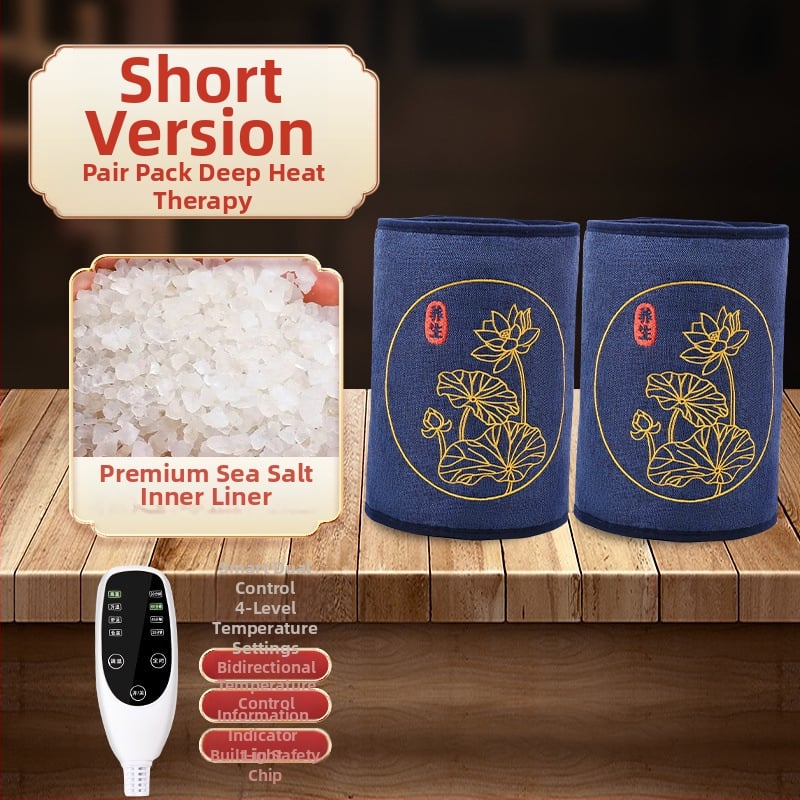 Elektriline soojendav põlvepatja soola kotikesega ja moksibustiooni kuuma kompressi jaoks koduseks füsioteraapias