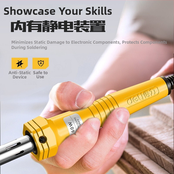 Deli fier de lipit electric cu temperatură constantă și temperatură reglabilă pentru întreținere electronică casnică