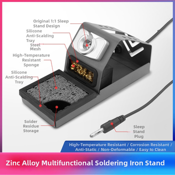 Stație de lipit termostatică T245 pentru reparații telefoane mobile, temperatură reglabilă, vârf curbat C245, 220V