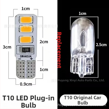 LED индикатор за камион 24V — лампа за номер, plug-in, корпус от PC пластмаса, универсална