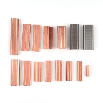 Testreszabható laptop réz hűtőbordák, téglalap alakúak, hőcsőhegesztett, passzív hűtés