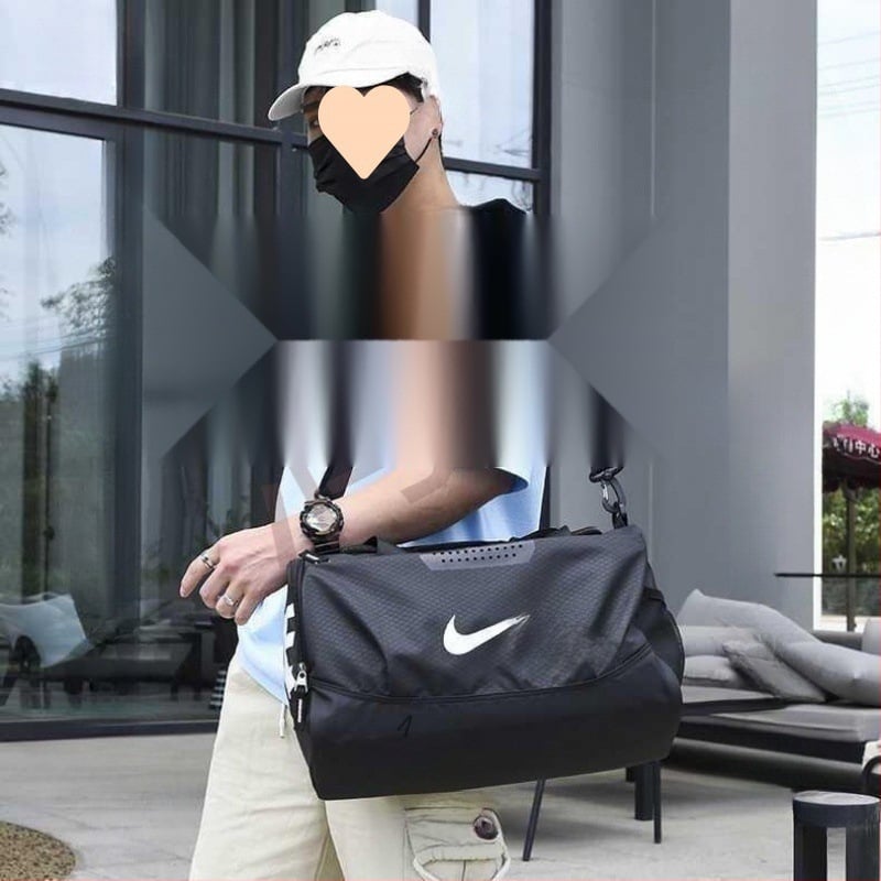 Unisex kelioninis crossbody krepšys, poliesterio audinys, atsparus dėvėjimui, talpa iki 20 L, tinkamas poilsiams kelionėms