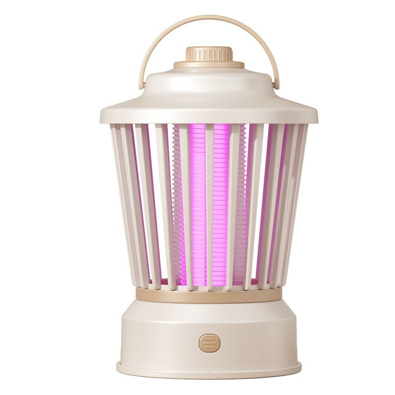 Вътрешна лампа за улов на комари, USB презареждаща се, LED светлина, тип улов, обхват до 10 m²