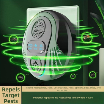 Beltéri ultrahangos szúnyogirtó lámpa fotokatalitikus technológiával, újratölthető, otthoni használatra – 2021 tavasz