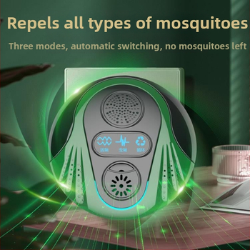 Beltéri ultrahangos szúnyogirtó lámpa fotokatalitikus technológiával, újratölthető, otthoni használatra – 2021 tavasz