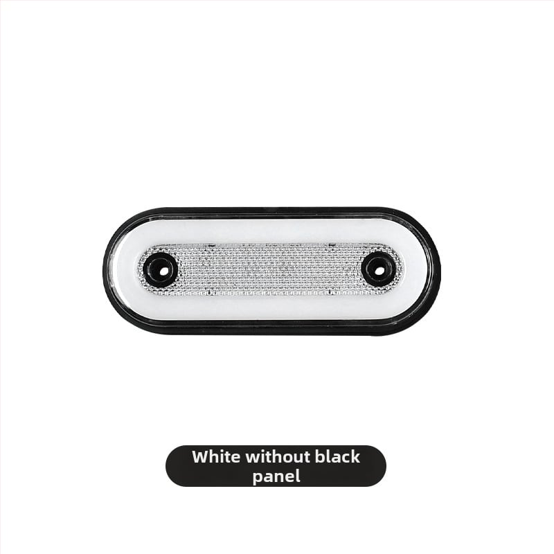 LED šviesos vadovas šoninis žibintas sunkvežimiams, 12-24V DC, plastikas + aliuminis, 6000 lm