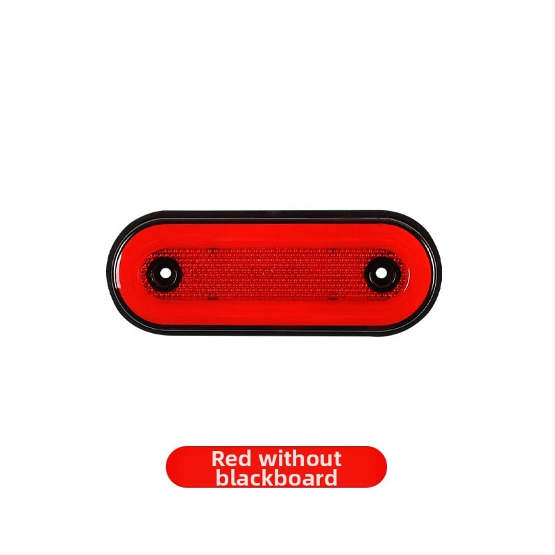 LED šviesos vadovas šoninis žibintas sunkvežimiams, 12-24V DC, plastikas + aliuminis, 6000 lm