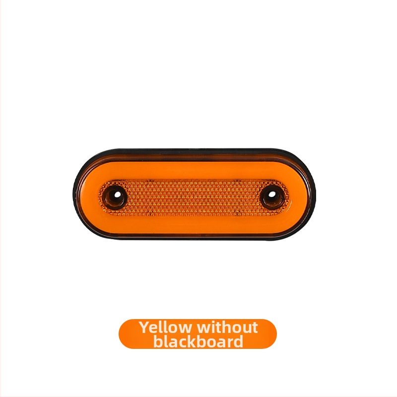 LED šviesos vadovas šoninis žibintas sunkvežimiams, 12-24V DC, plastikas + aliuminis, 6000 lm